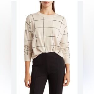 T Tahari Crewneck Pullover Sweater